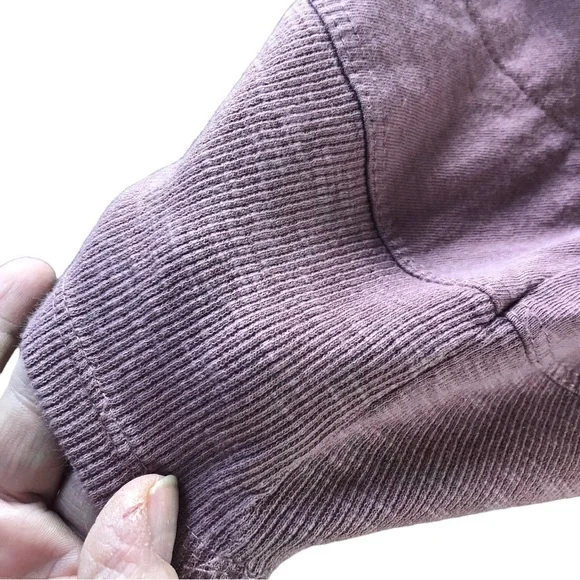 LOGO Lori Goldstein Cotton Tee Women 3X Mauve VNeck Pockets 3/4 Sleeves - Picture 5 of 12